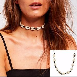 💕Bohemian Hippie shell necklace